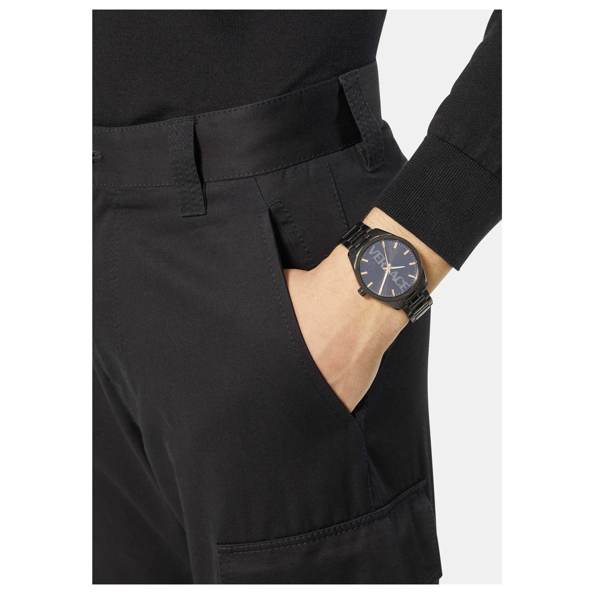 Versace V-Vertical Men's Quartz Watch VE3H00522 - Image #5