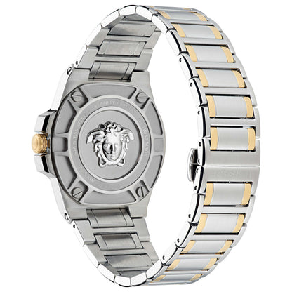 Left view of Versace Greca Reaction Men's Quartz Watch VE3I00422