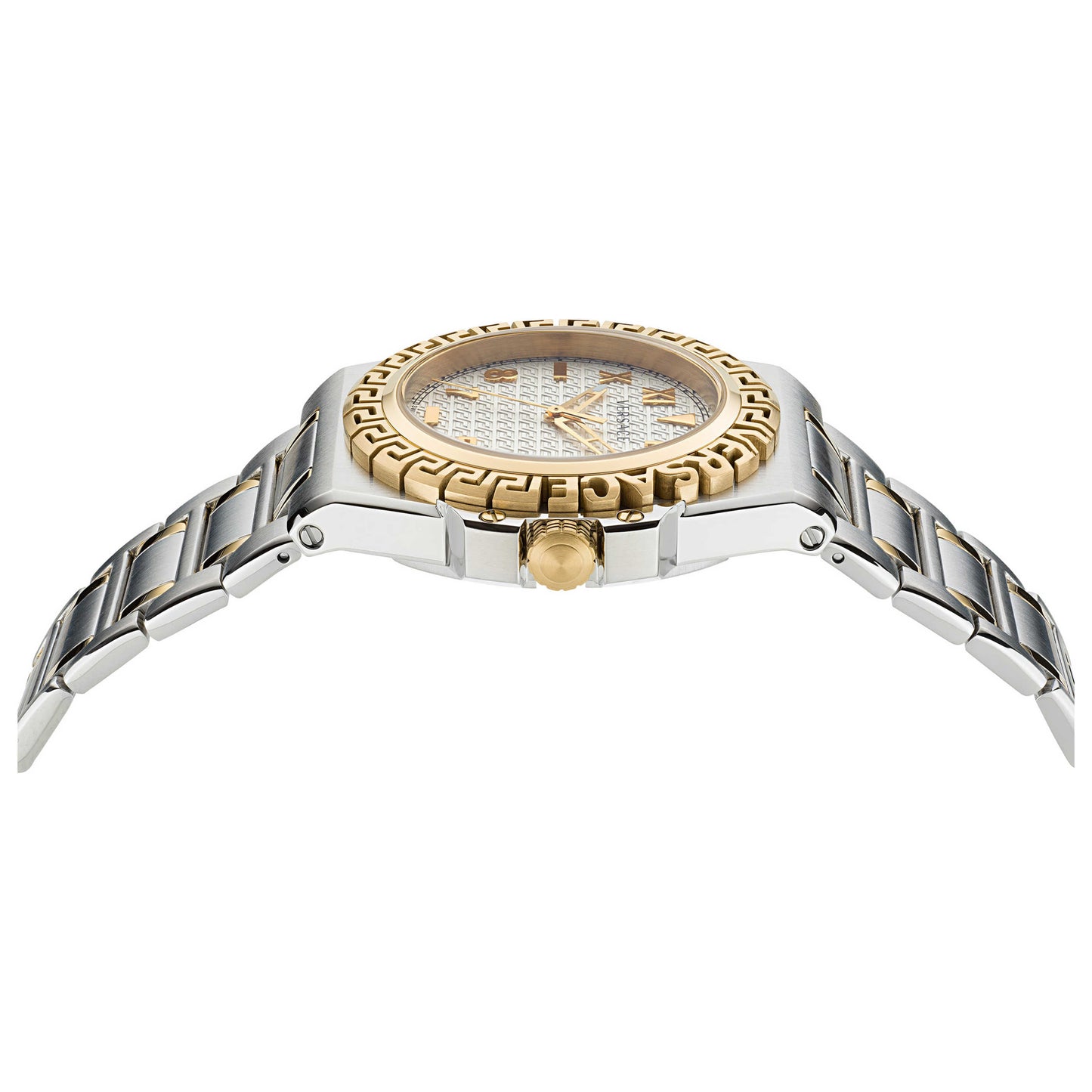 Right view of Versace Greca Reaction Men's Quartz Watch VE3I00422
