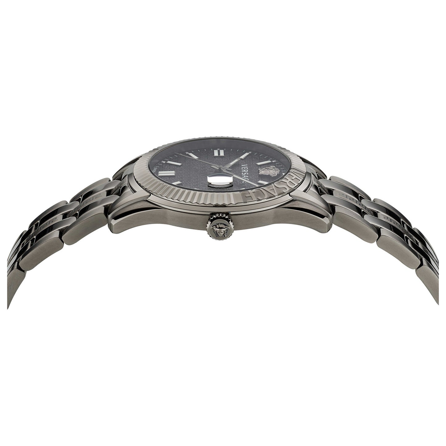 Right view of Versace Greca Time Men's Quartz Watch VE3K00622