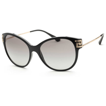 Front view of Versace Fashion Women's Sunglasses VE4316B-GB1-11