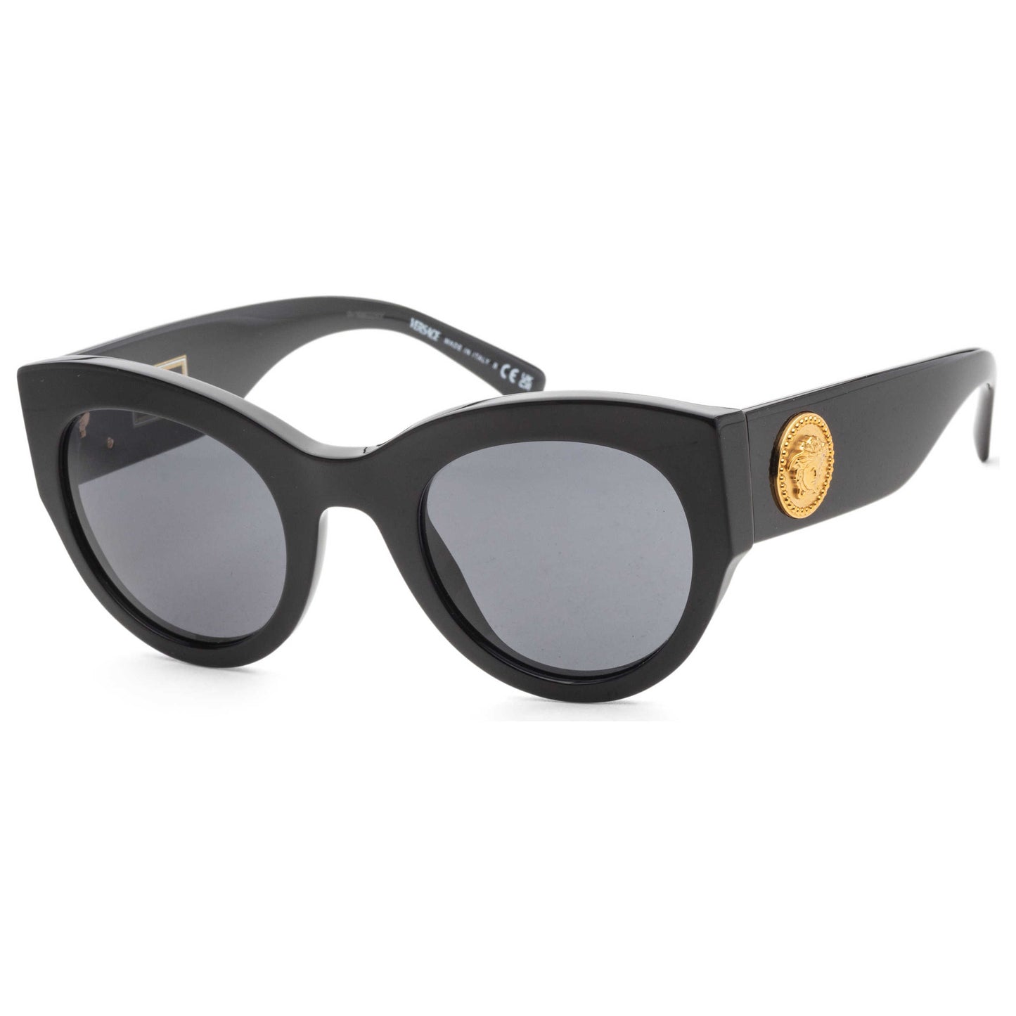 Front view of Versace Fashion Women's Sunglasses VE4353-GB1-87-51