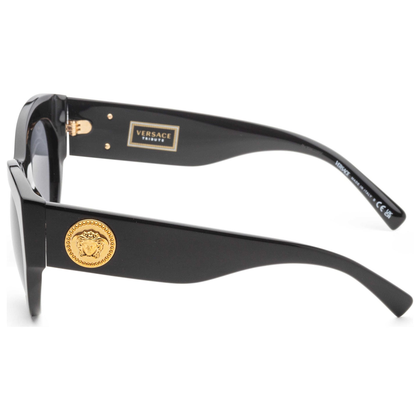 Left view of Versace Fashion Women's Sunglasses VE4353-GB1-87-51