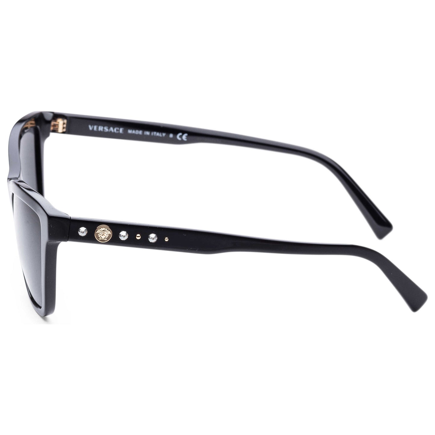 Left view of Versace Fashion Women's Sunglasses VE4354B-GB1-8755