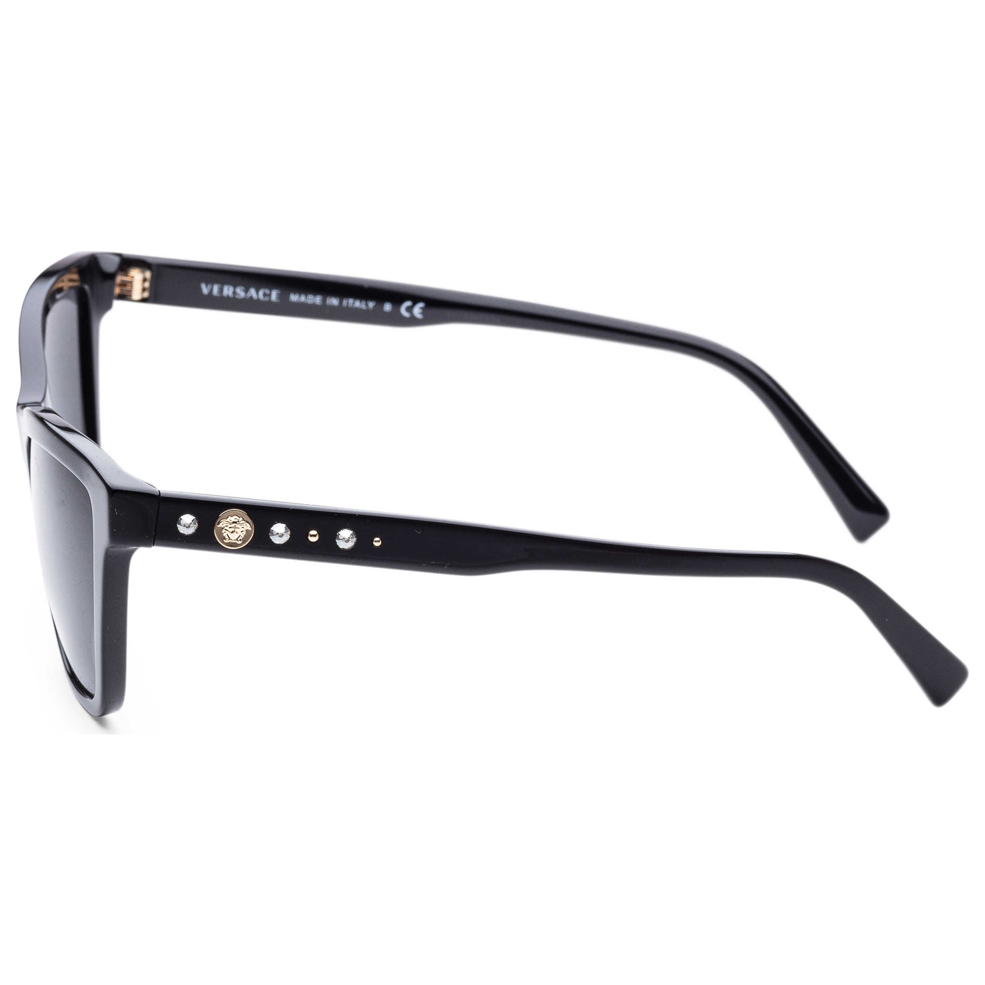 Left view of Versace Fashion Women's Sunglasses VE4354B-GB1-8755