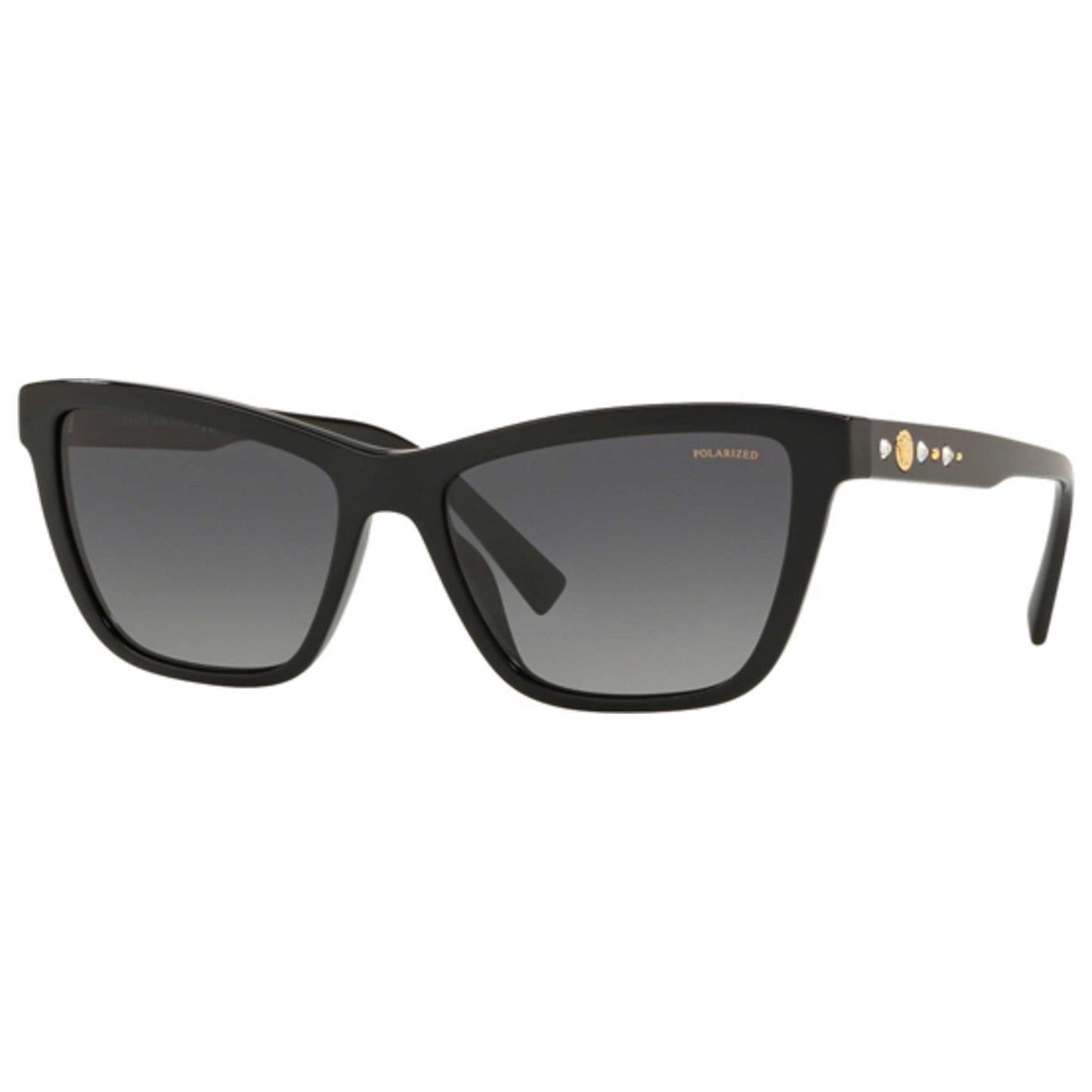 Front view of Versace Designer Women's Sunglasses VE4354B-GB1T3-55