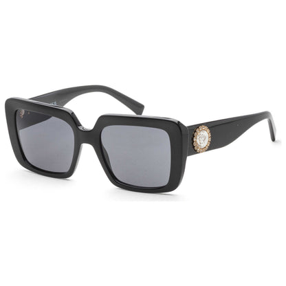 Front view of Versace Fashion Women's Sunglasses VE4384B-GB1-87-54