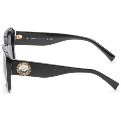 Left view of Versace Fashion Women's Sunglasses VE4384B-GB1-87-54