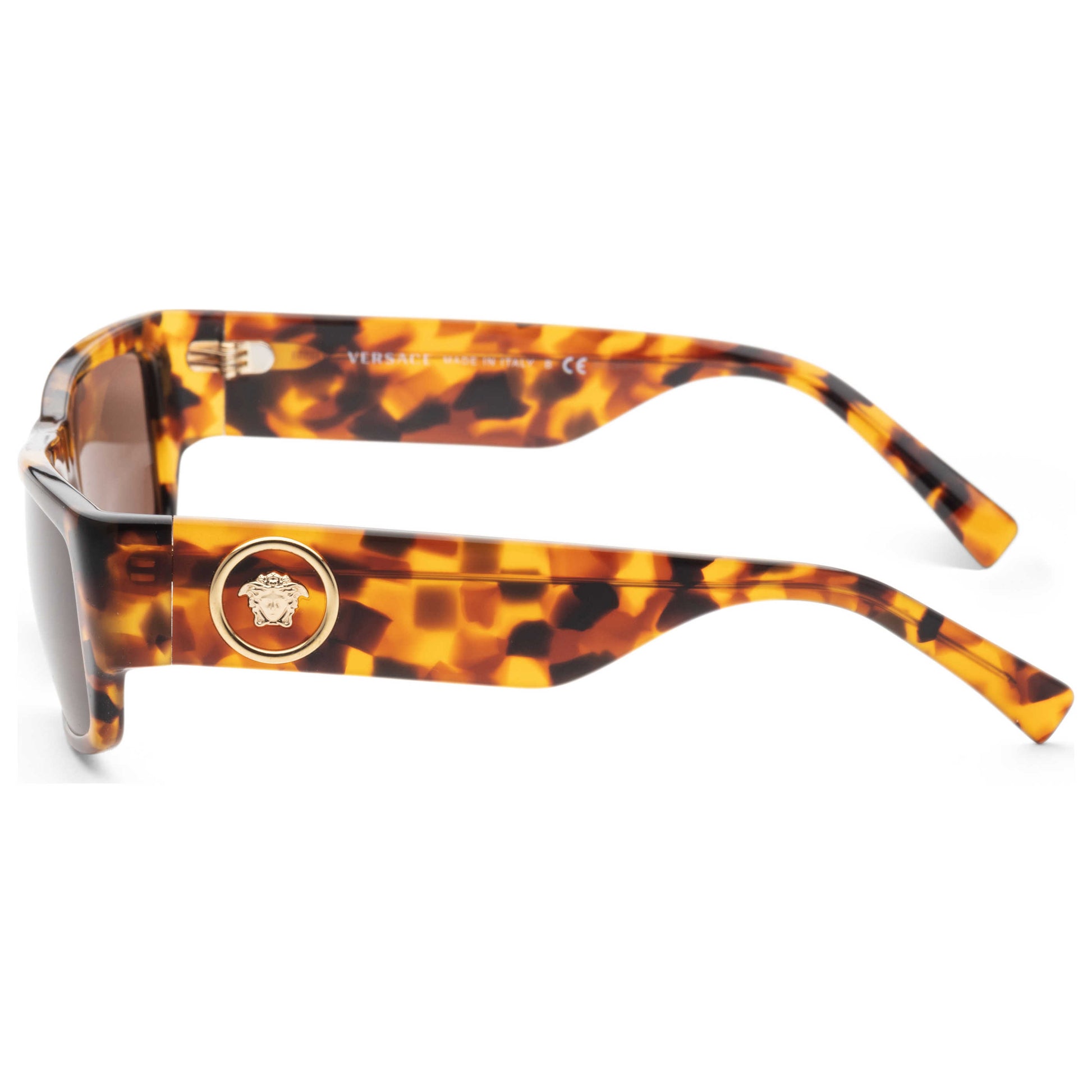 Left view of Versace Fashion Men's Sunglasses VE4385-511973-56