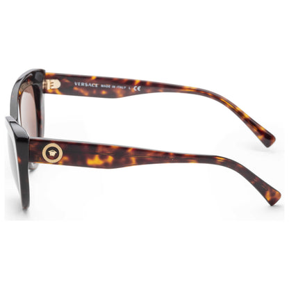 Left view of Versace Fashion Women's Sunglasses VE4388-108-73-54