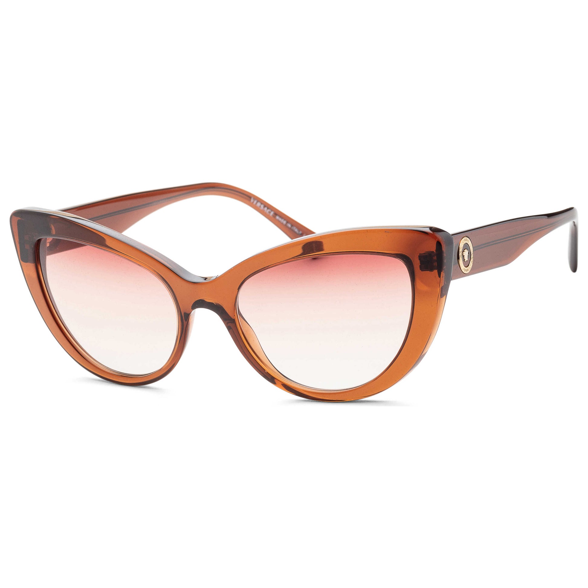 Front view of Versace Fashion Women's Sunglasses VE4388-53240P54
