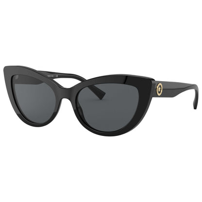 Front view of Versace Fashion Women's Sunglasses VE4388-GB1-87