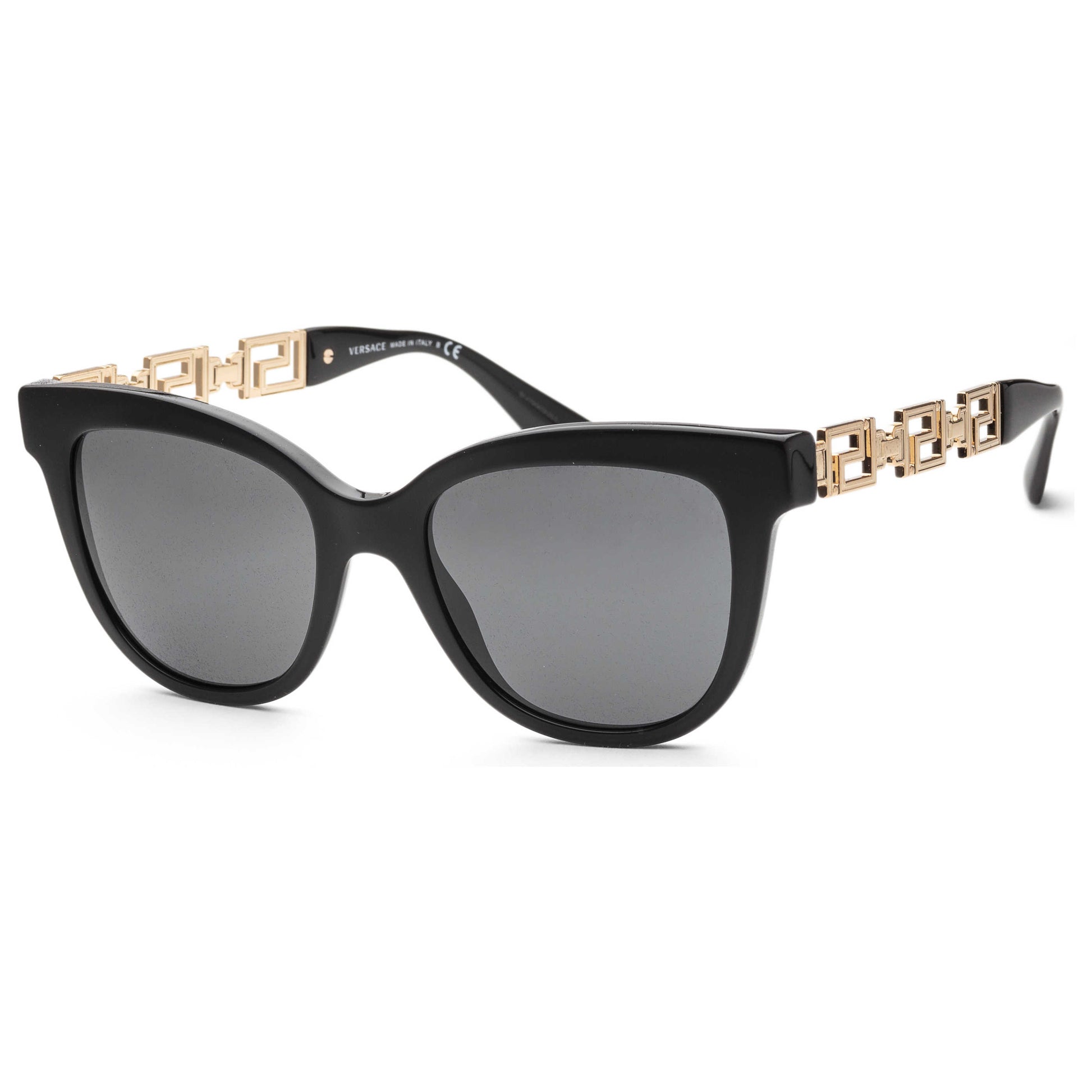 Front view of Versace Fashion Women's Sunglasses VE4394-GB1-87-54