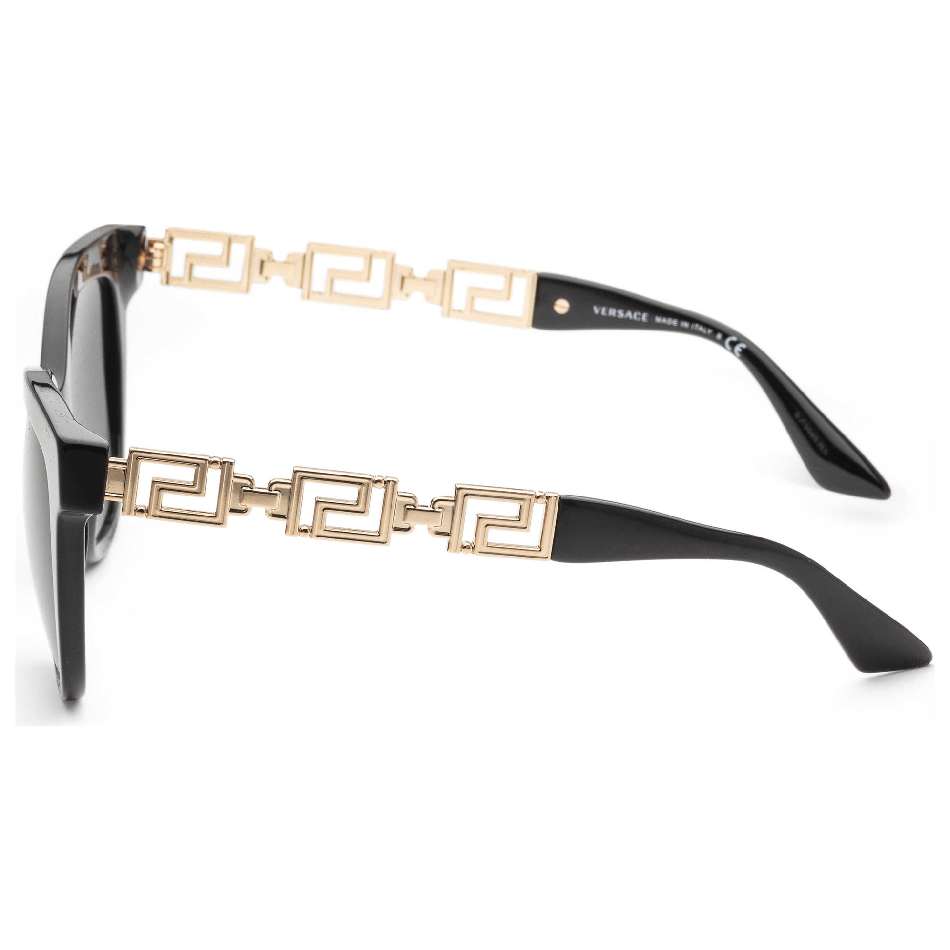 Left view of Versace Fashion Women's Sunglasses VE4394-GB1-87-54