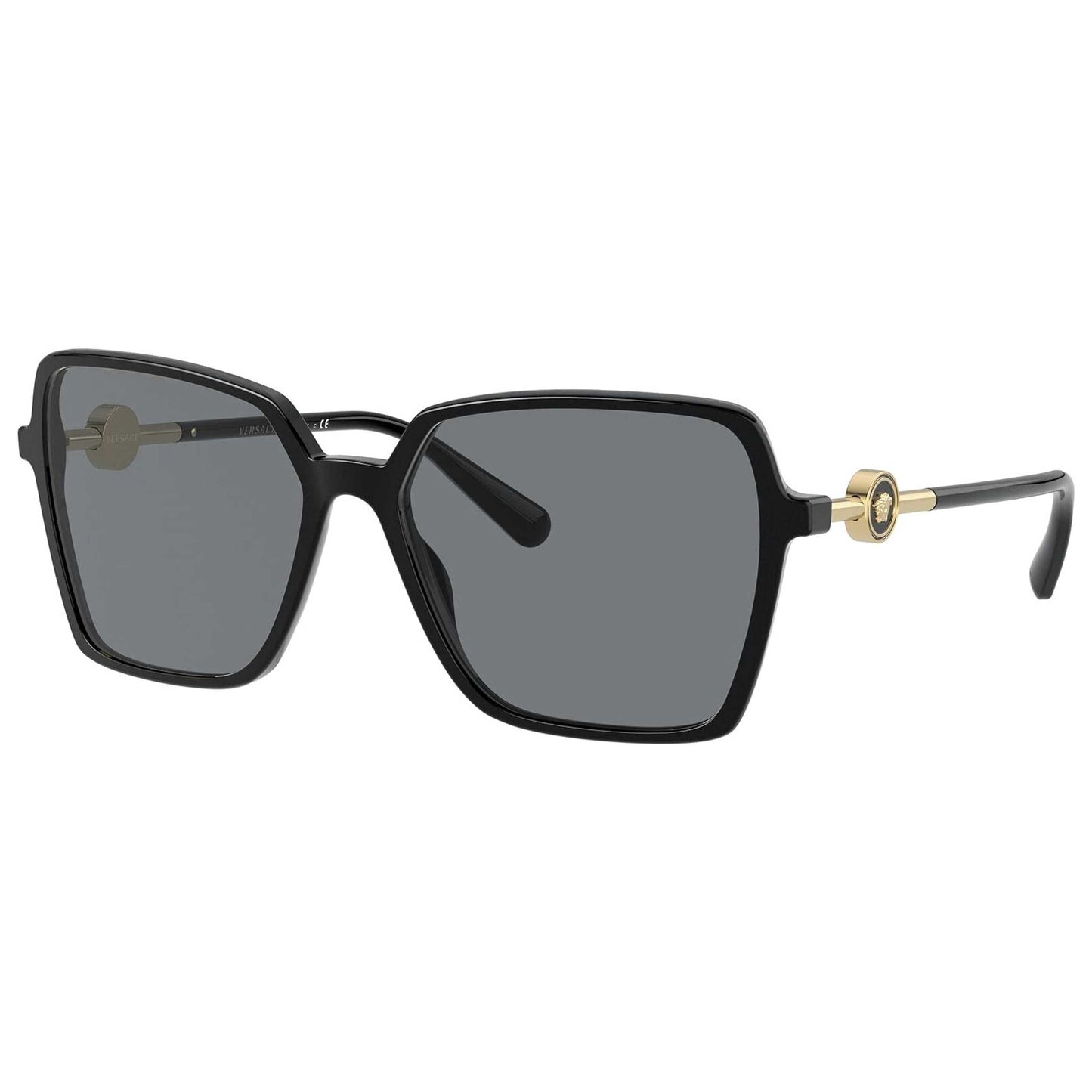 Front view of Versace Fashion Women's Sunglasses VE4396F-GB1-87-58