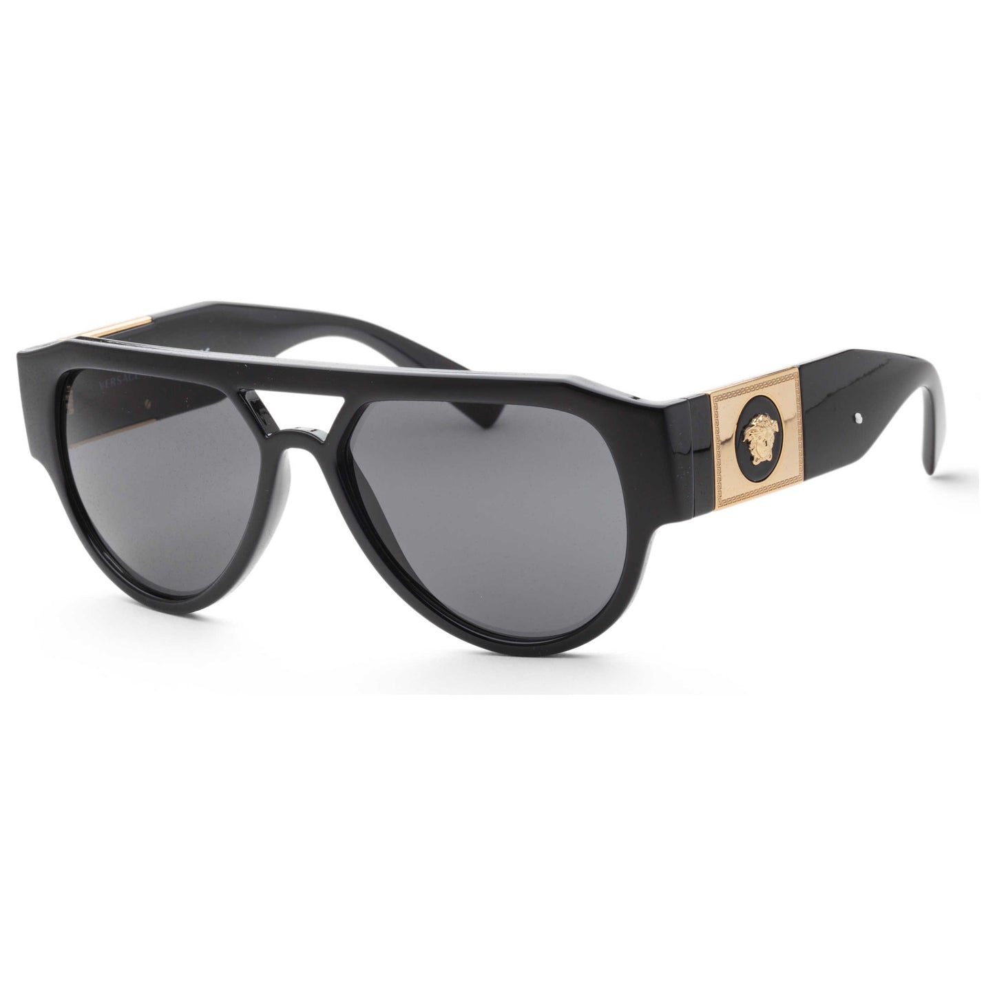 Front view of Versace Fashion Men's Sunglasses VE4401-GB1-87-57