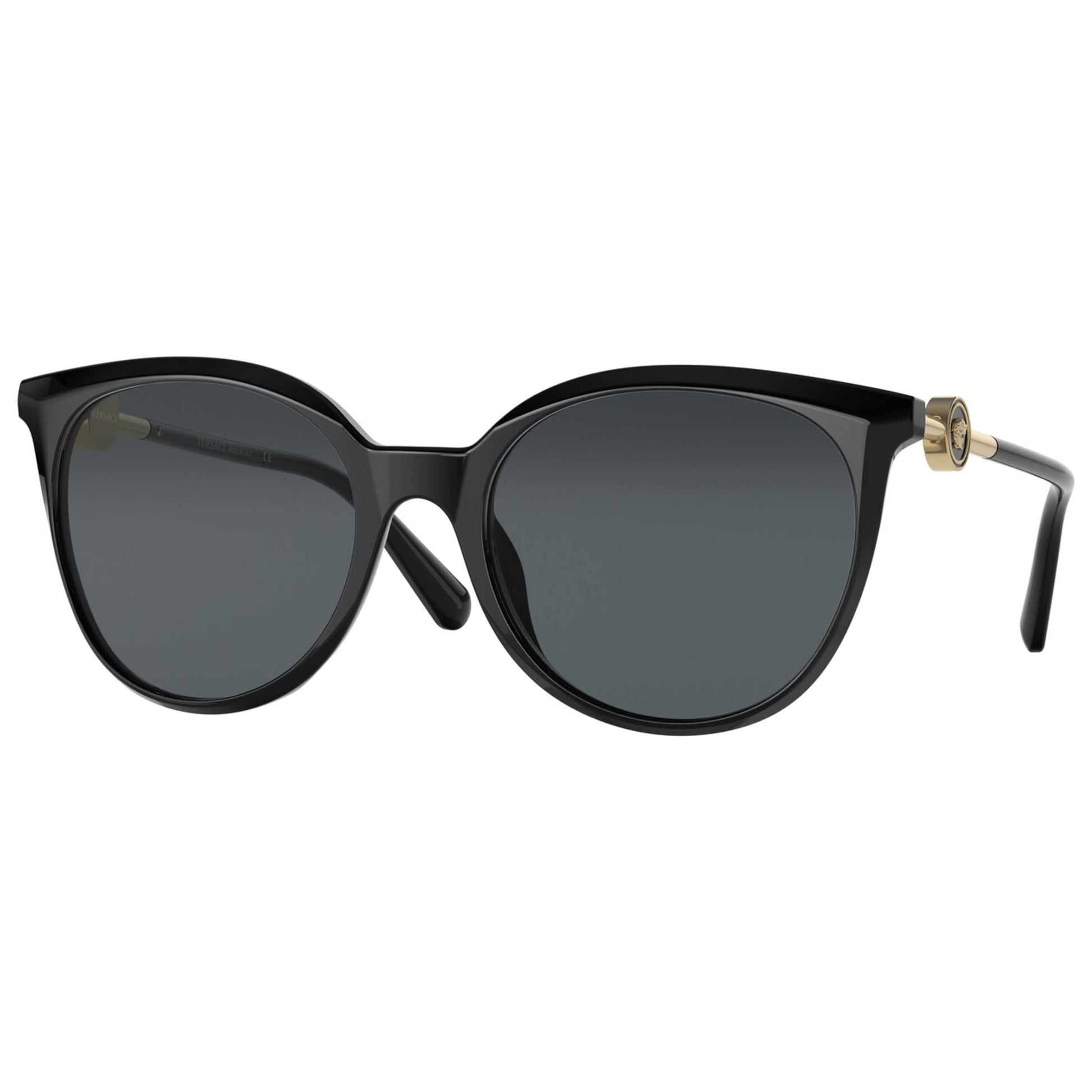 Front view of Versace Fashion Women's Sunglasses VE4404F-GB1-87-55
