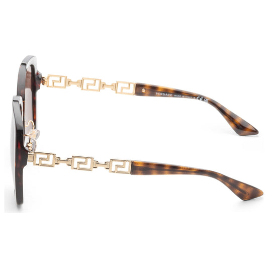 Left view of Versace Fashion Women's Sunglasses VE4407D-108-73-56