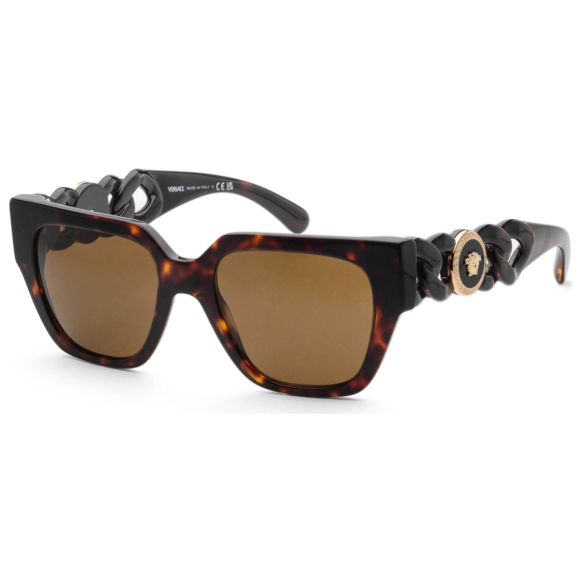 Front view of Versace Fashion Women's Sunglasses VE4409-108-73-53