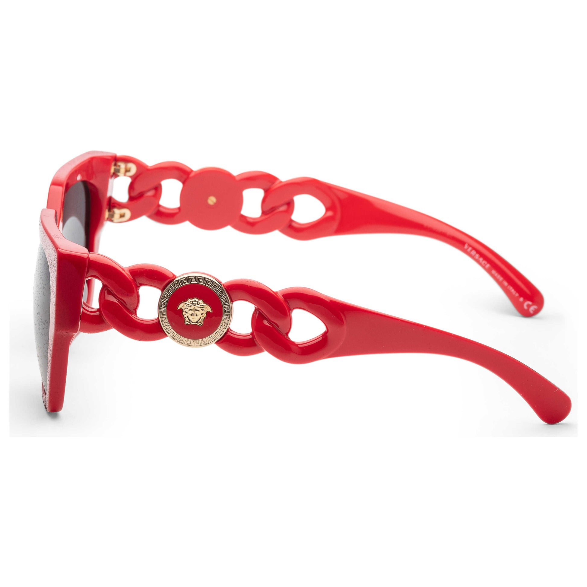 Left view of Versace Fashion Women's Sunglasses VE4409F-506587-53