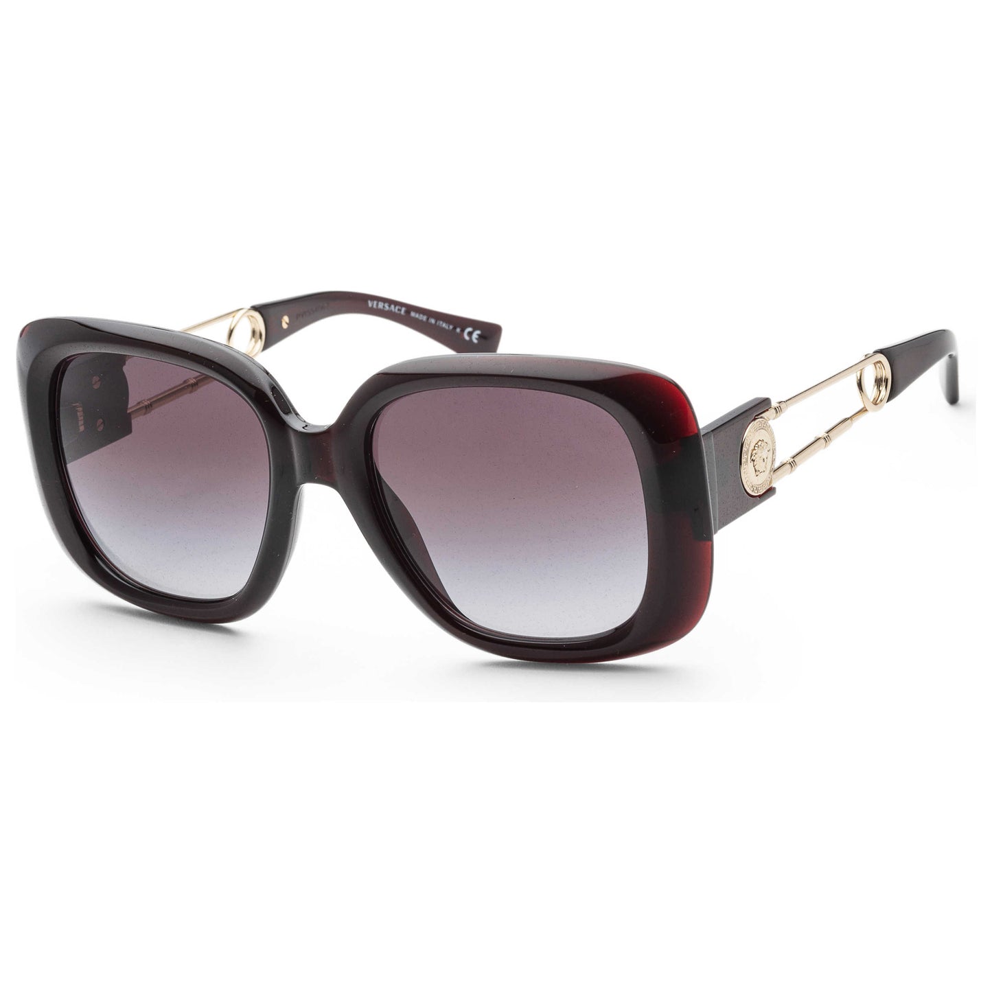 Front view of Versace Fashion Women's Sunglasses VE4411-388-8G-54