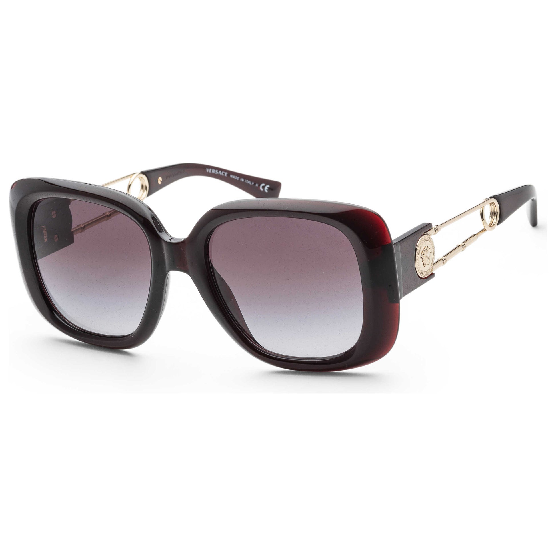 Front view of Versace Fashion Women's Sunglasses VE4411-388-8G-54