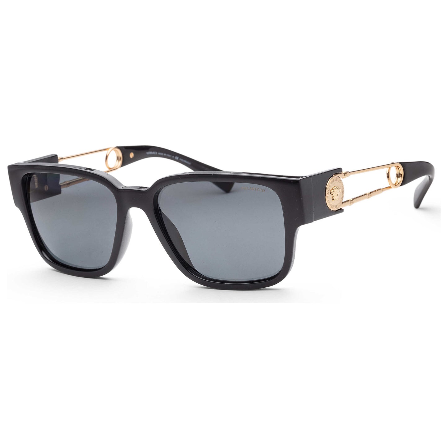 Front view of Versace Fashion Men's Sunglasses VE4412-GB1-81
