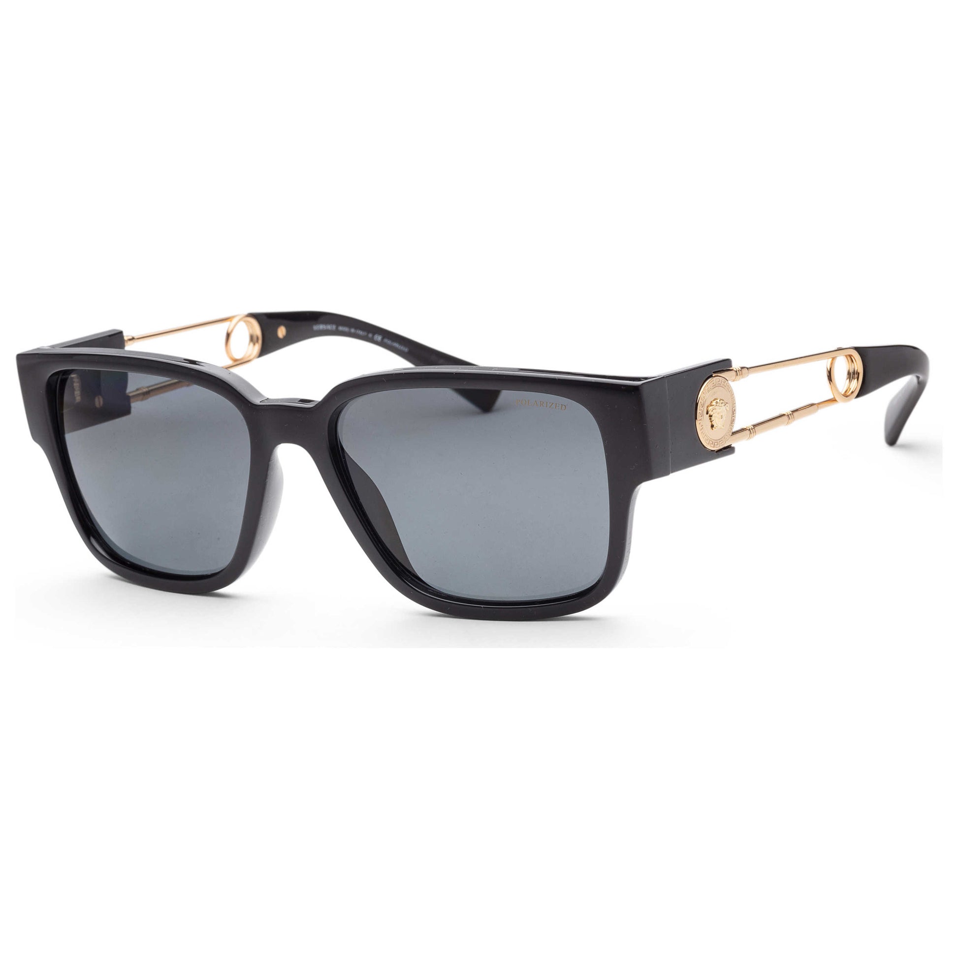 Front view of Versace Fashion Men's Sunglasses VE4412-GB1-81