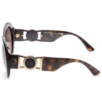 Left view of Versace Fashion Women's Sunglasses VE4414-108-3