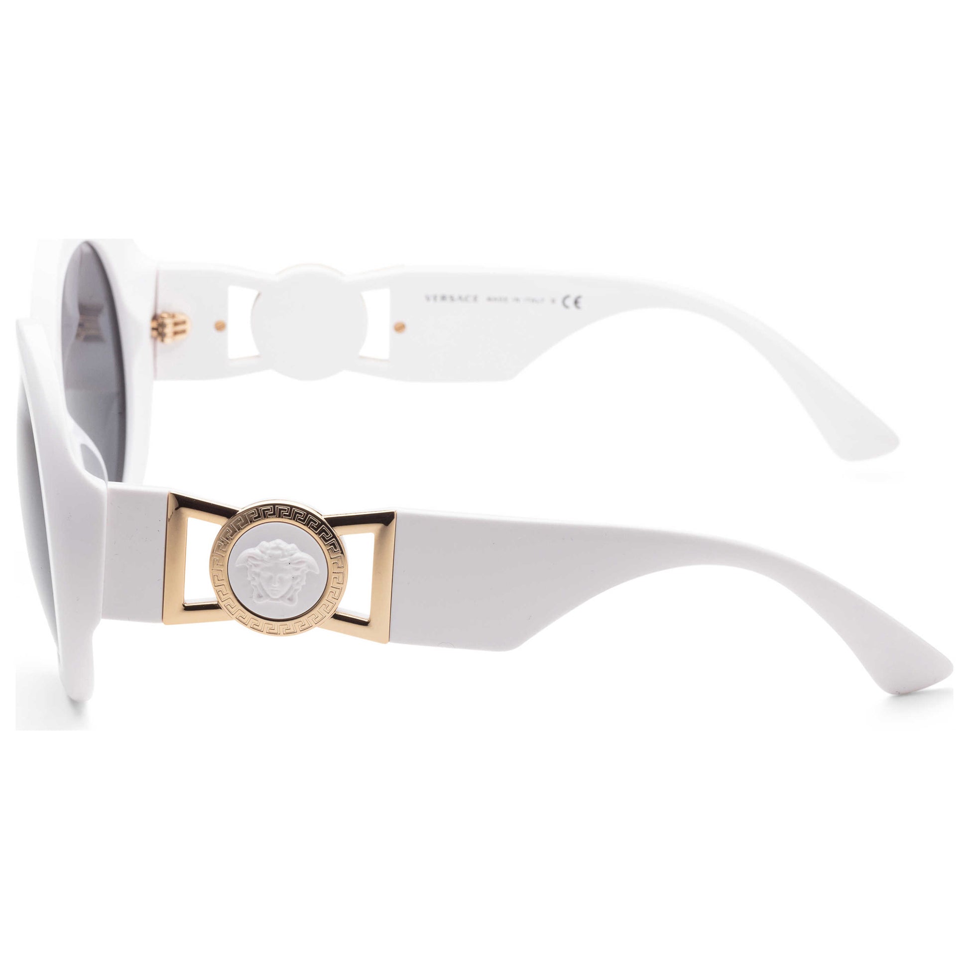 Left view of Versace Fashion Women's Sunglasses VE4414-314-87