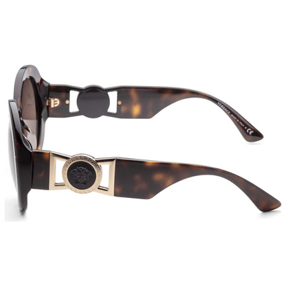 Left view of Versace Fashion Women's Sunglasses VE4414F-108-3
