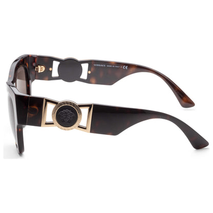 Left view of Versace Fashion Women's Sunglasses VE4415U-108-3