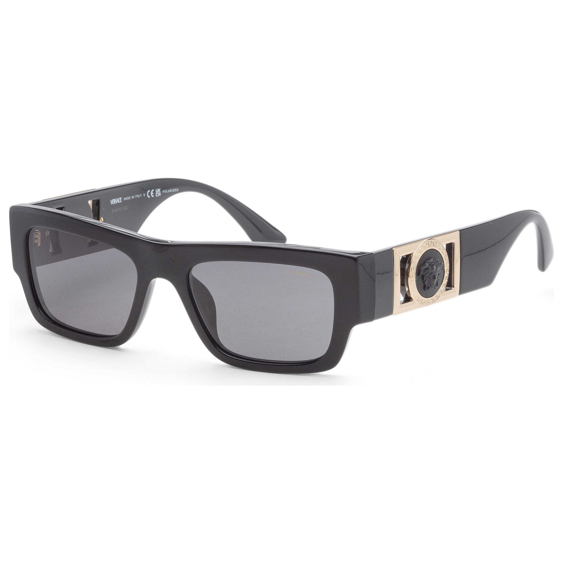 Front view of Versace Fashion Men's Sunglasses VE4416U-GB1-81-53