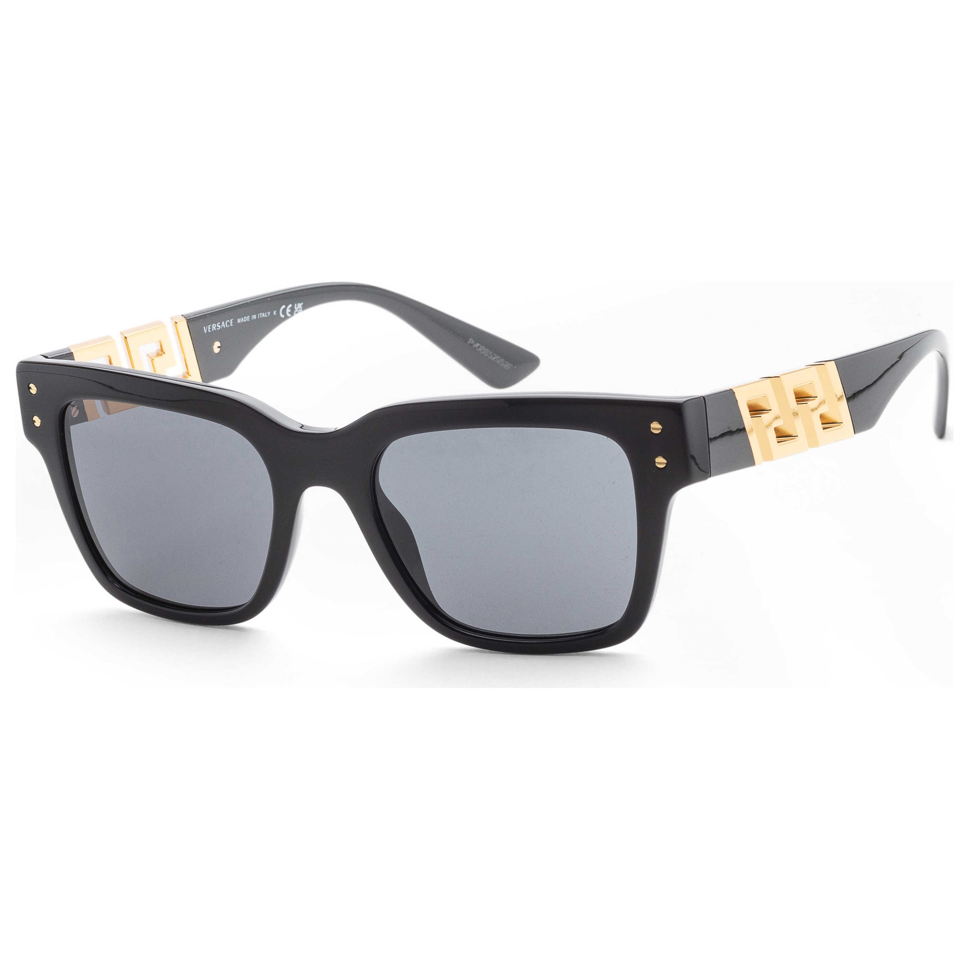 Front view of Versace Fashion Men's Sunglasses VE4421-GB1-87