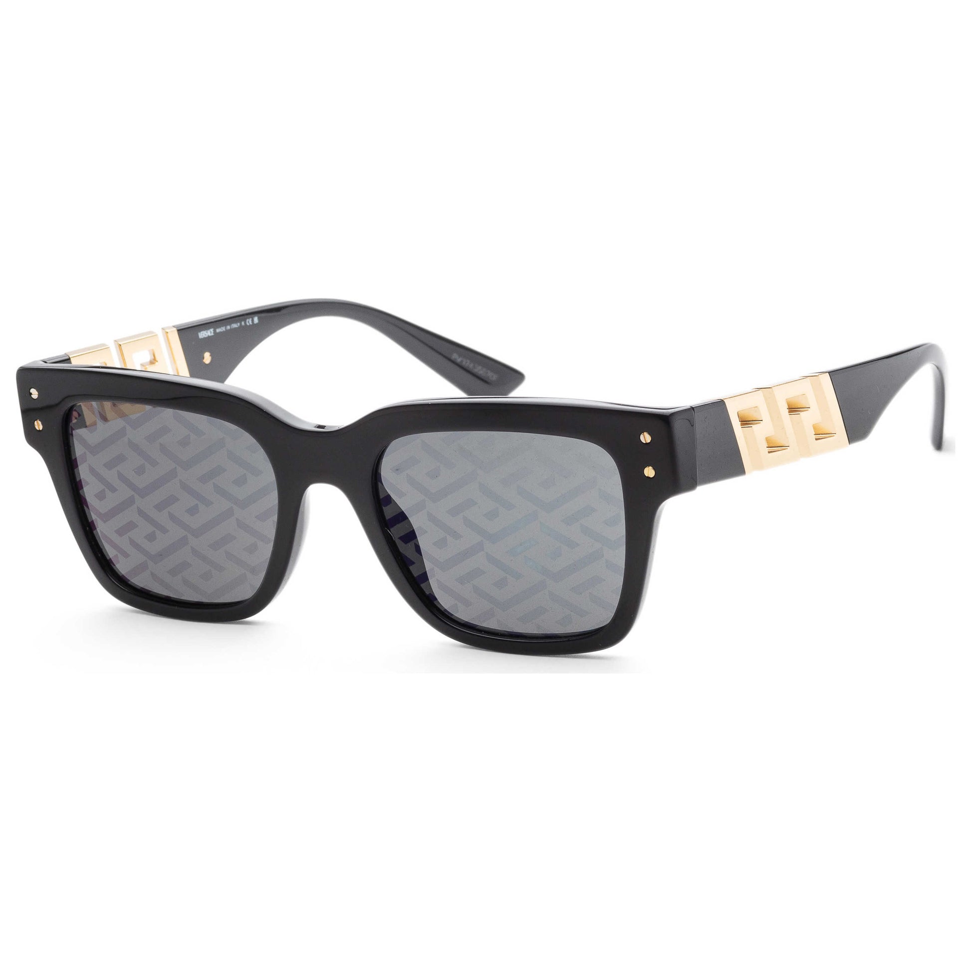 Front view of Versace Fashion Men's Sunglasses VE4421-GB1-F-52