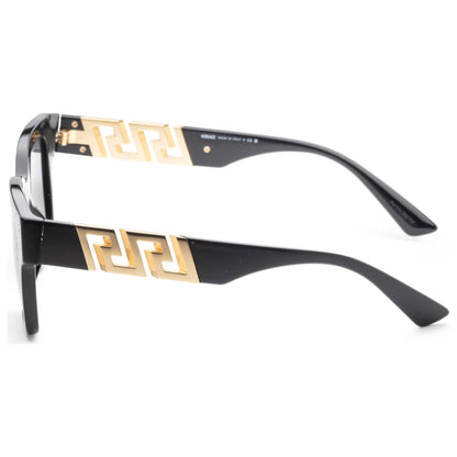 Left view of Versace Fashion Men's Sunglasses VE4421-GB1-F-52