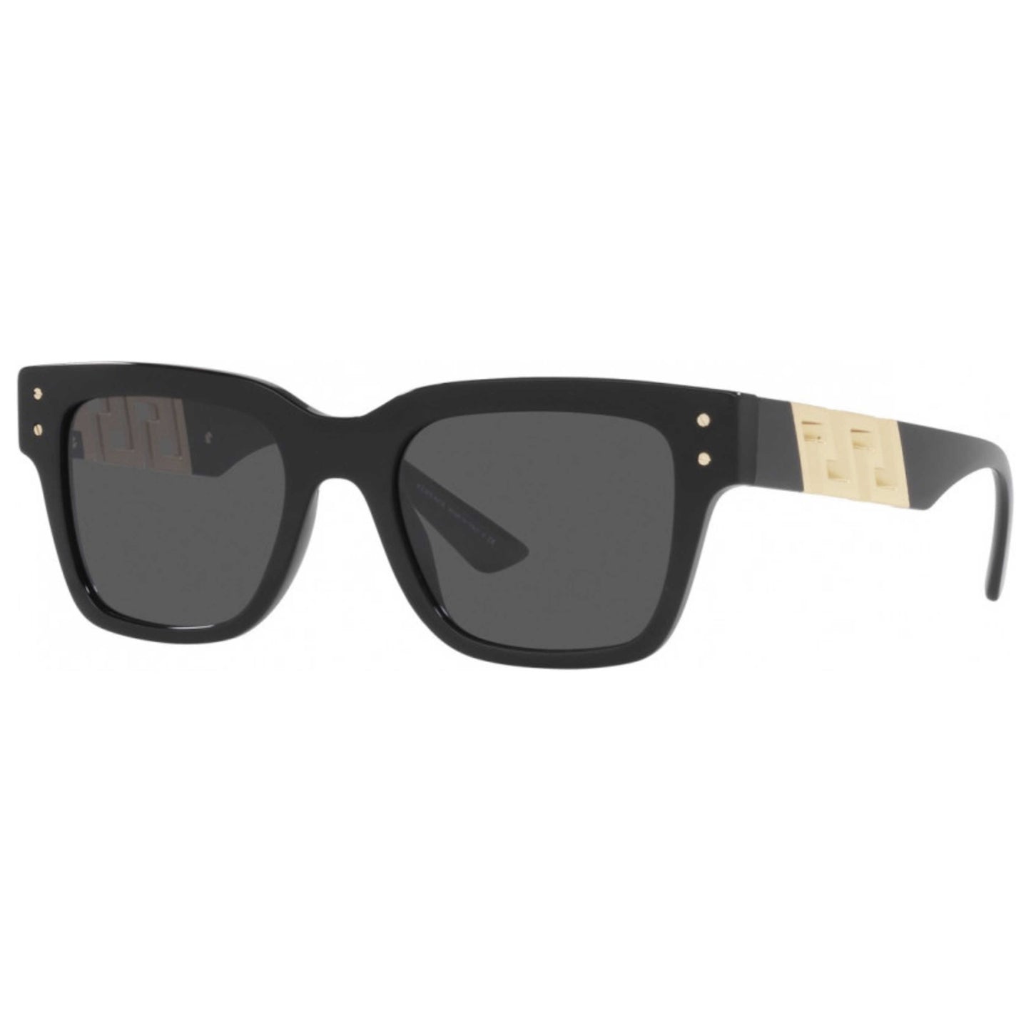 Front view of Versace Fashion Men's Sunglasses VE4421F-GB1-87-52
