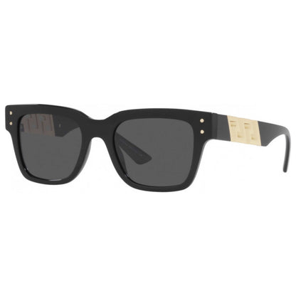 Front view of Versace Fashion Men's Sunglasses VE4421F-GB1-87-52