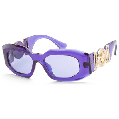 Front view of Versace Fashion Men's Sunglasses VE4425U-54191A-54