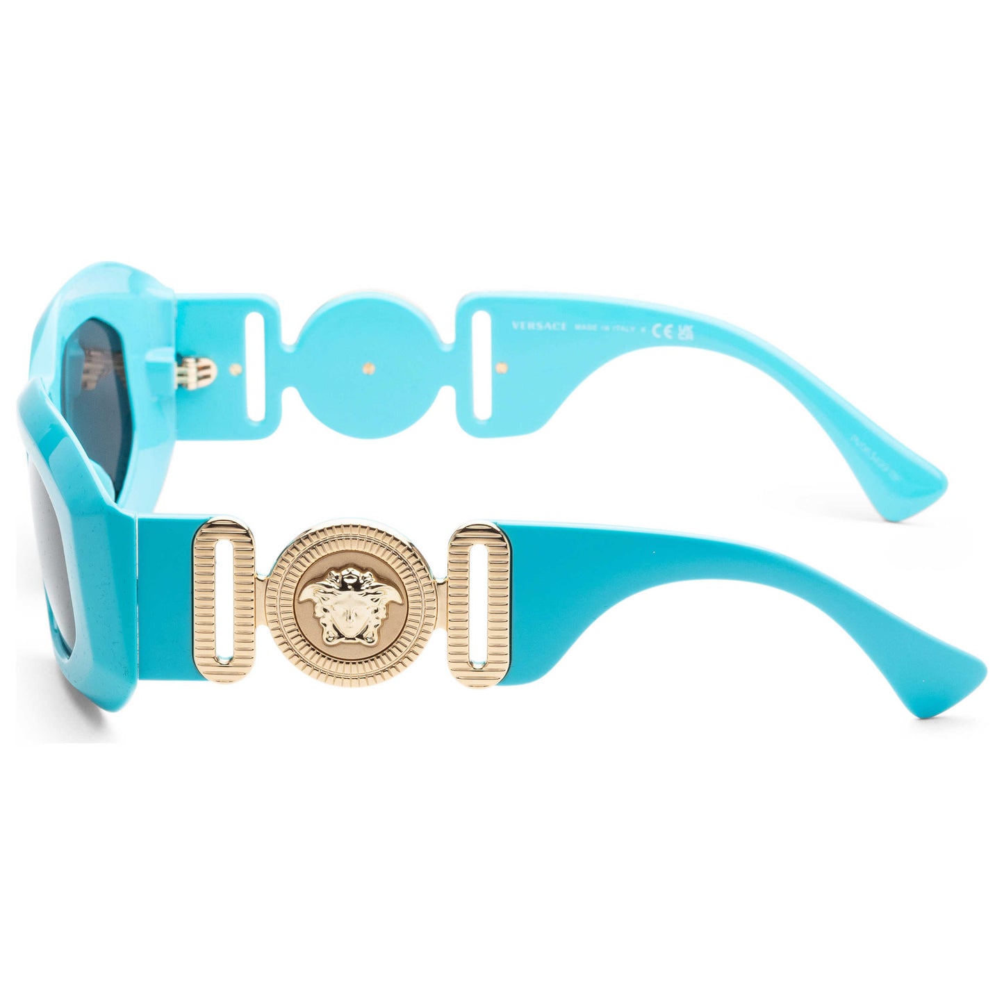 Left view of Versace Fashion Men's Sunglasses VE4425U-543987-54