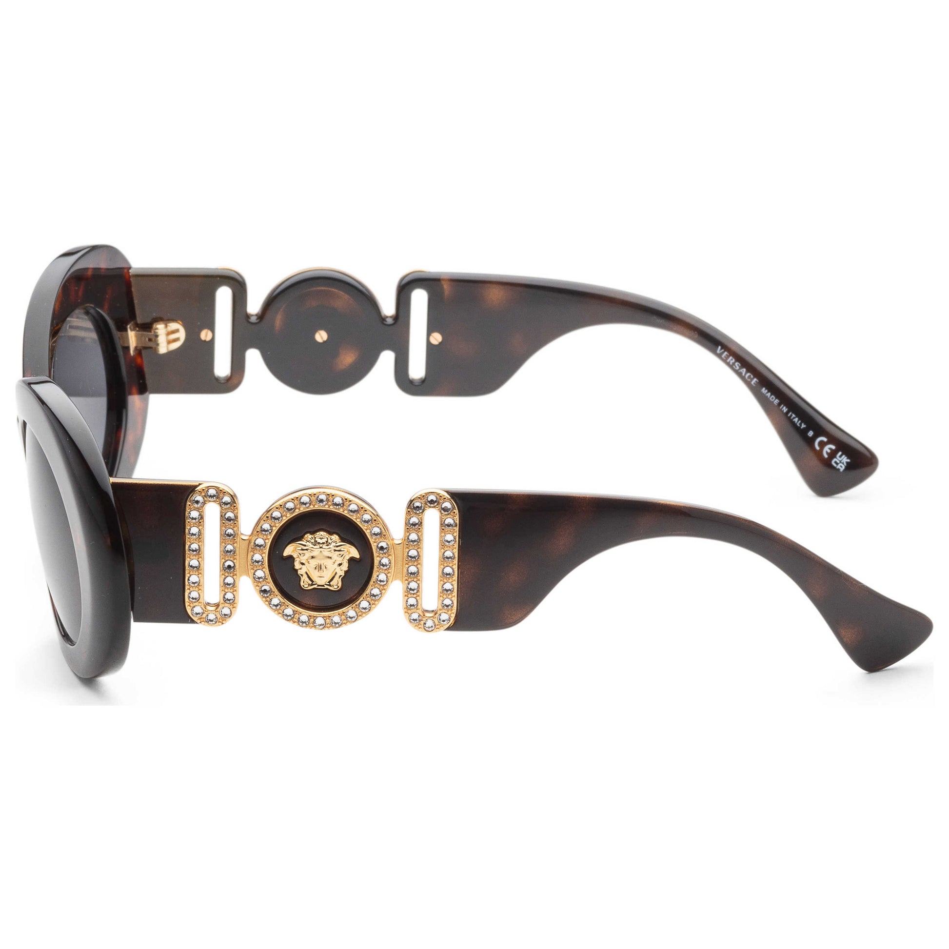 Left view of Versace Fashion Women's Sunglasses VE4426BU-108-87