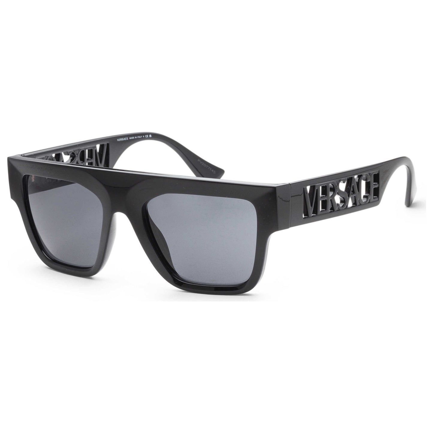 Front view of Versace Fashion Men's Sunglasses VE4430U-GB1-87
