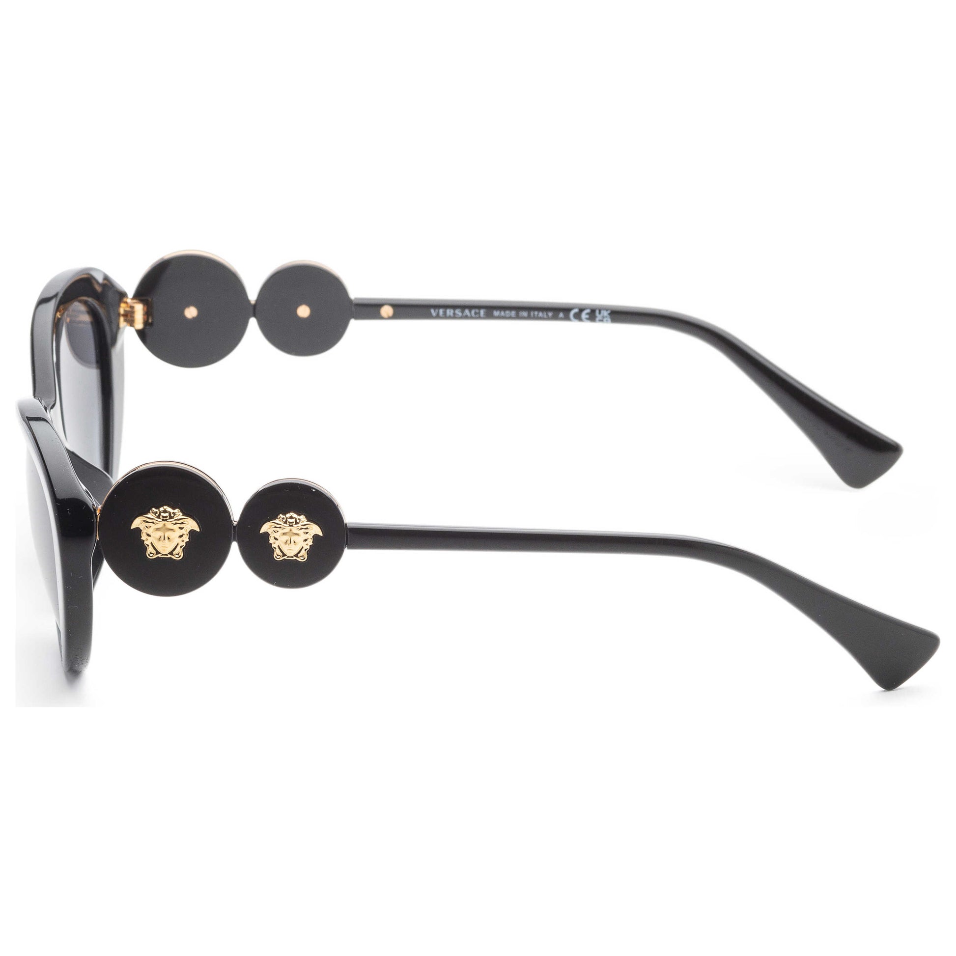 Left view of Versace Fashion Women's Sunglasses VE4433U-GB1-87
