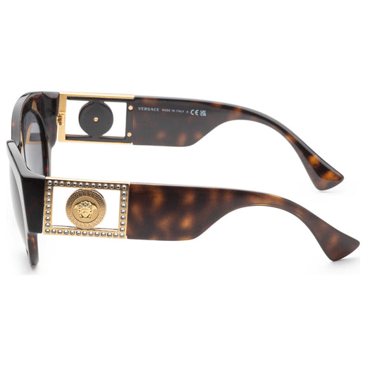 Left view of Versace Fashion Women's Sunglasses VE4438B-108-87