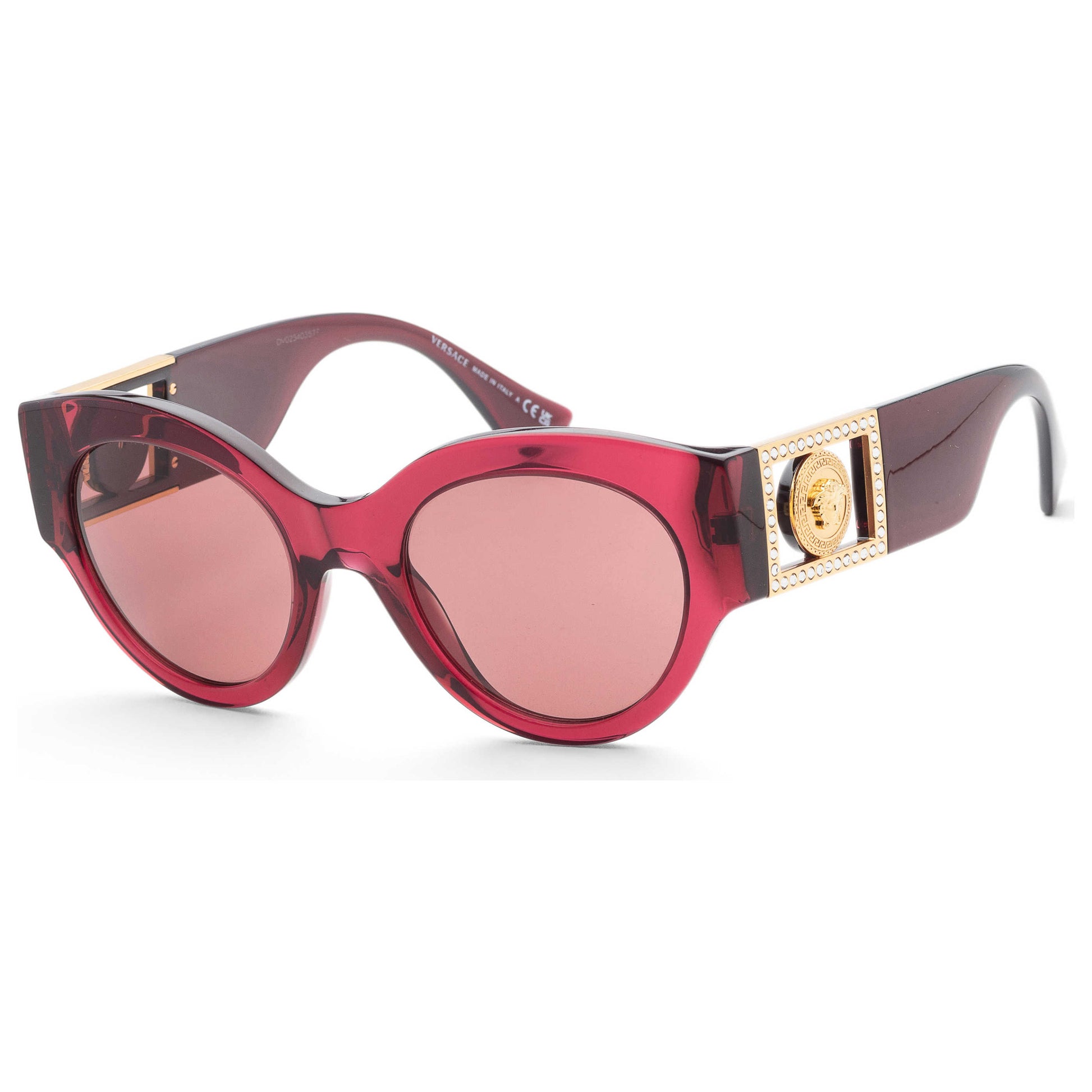 Front view of Versace Fashion Women's Sunglasses VE4438B-538569-52