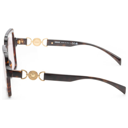 Left view of Versace Fashion Women's Sunglasses VE4441-108-P5-55