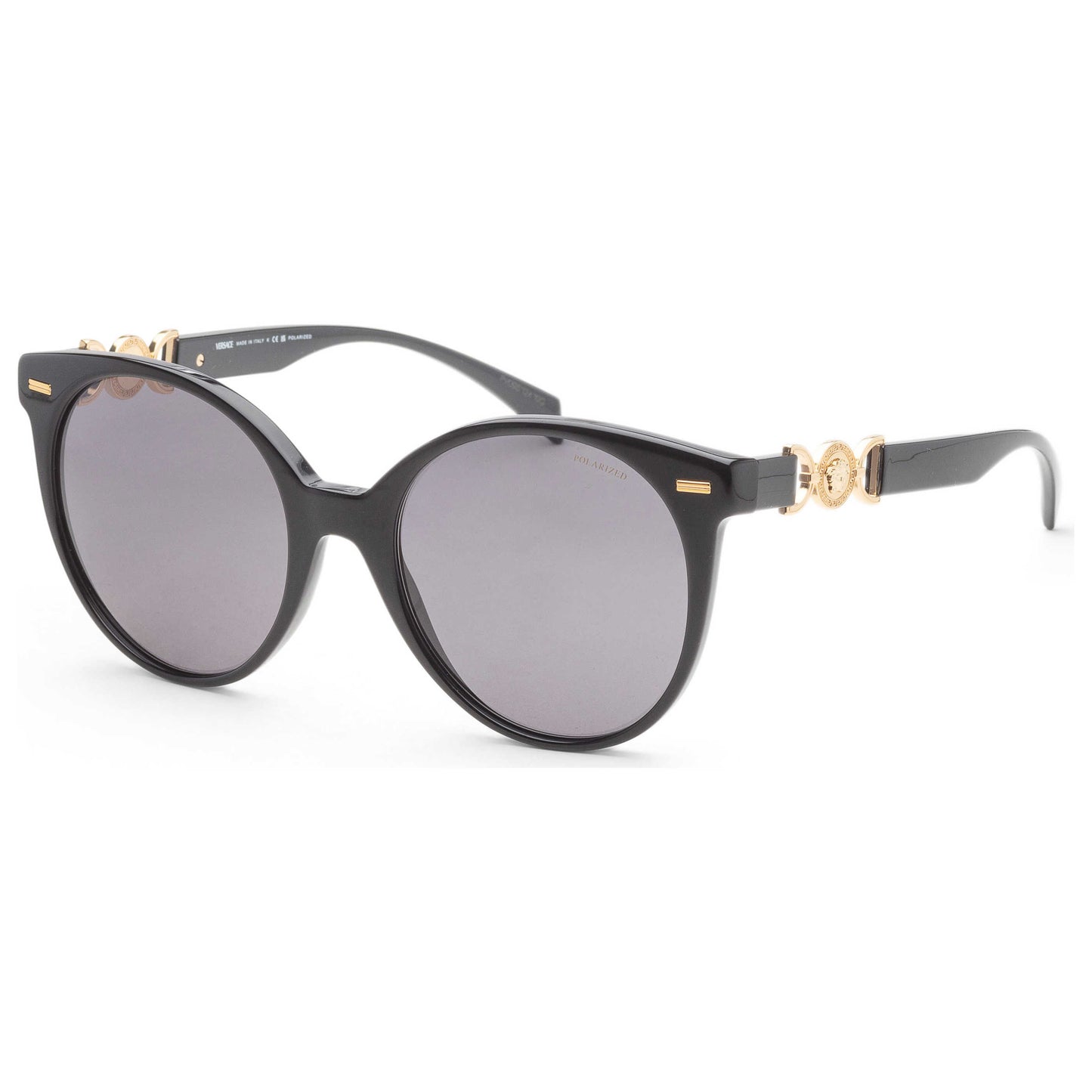 Front view of Versace Fashion Women's Sunglasses VE4442-GB1-81-55
