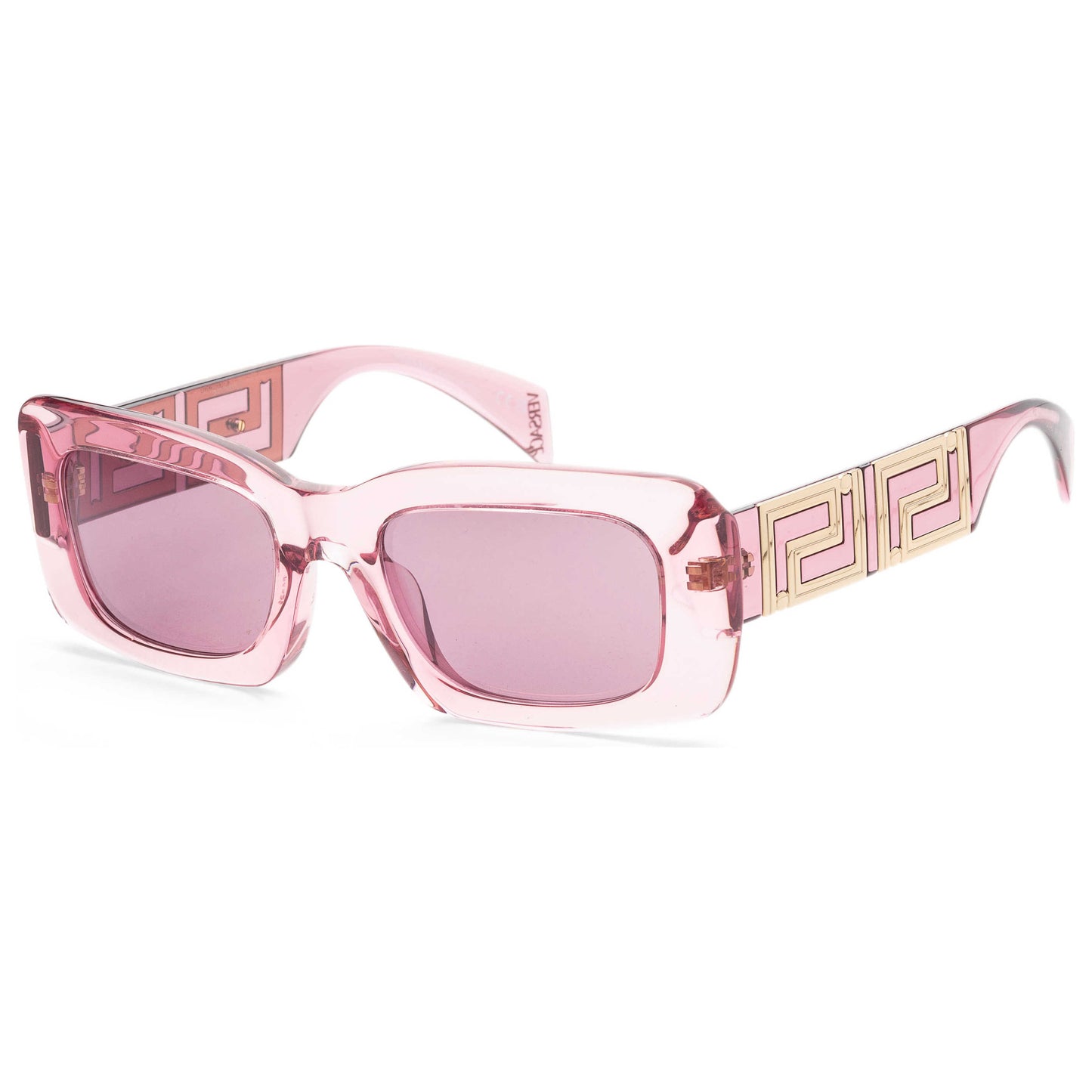 Front view of Versace Fashion Women's Sunglasses VE4444U-5355AK-54
