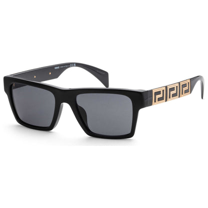 Front view of Versace Fashion Men's Sunglasses VE4445F-GB1-87-54