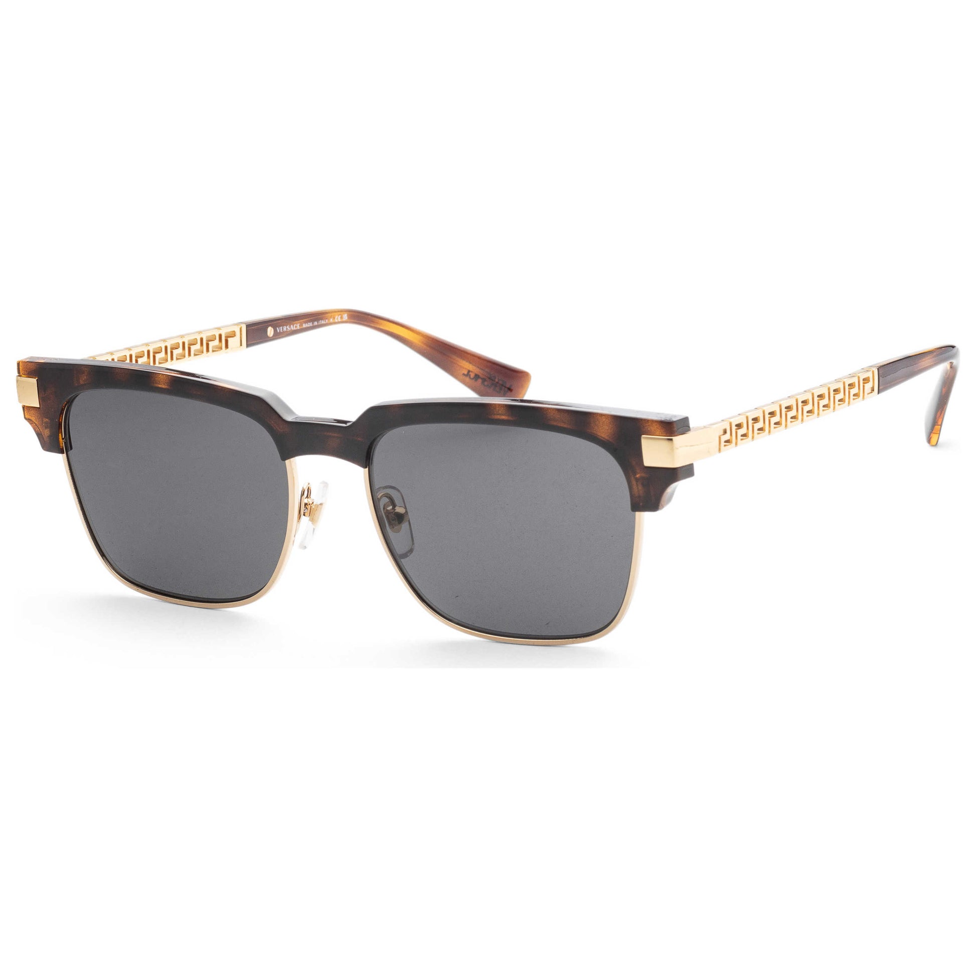 Front view of Versace Fashion Men's Sunglasses VE4447-108-87-55
